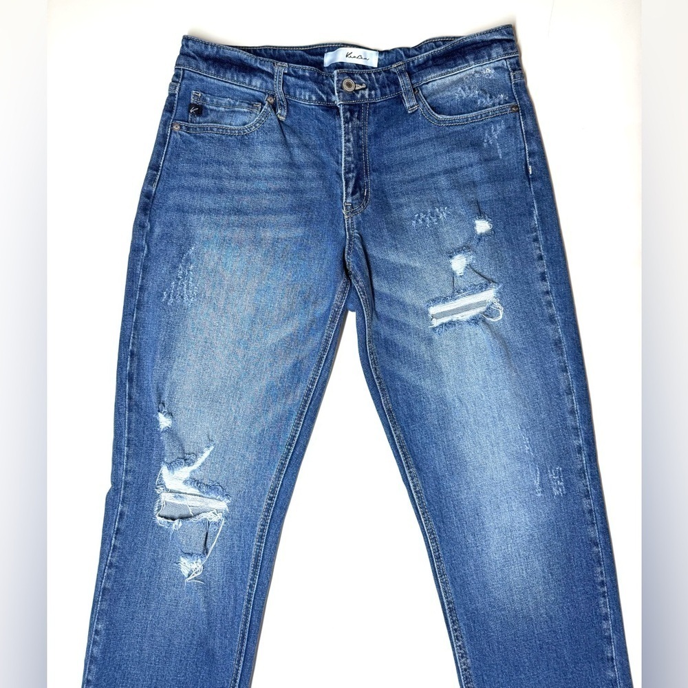 Kanca Women’s Mon Distressed Blue Jeans Size- 9/28 - Picture 2 of 10